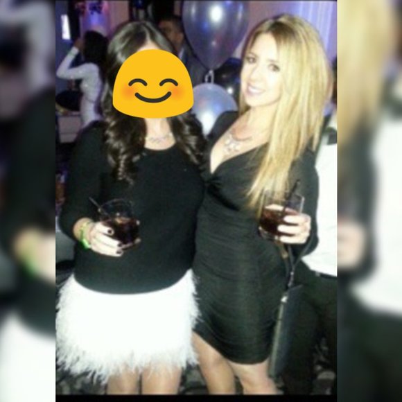 Guess Ruched Long Sleeve Bodycon/Fitted Black Dress Size Small - Picture 2 of 9